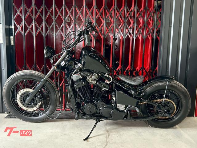 ホンダ スティード400 フルブラックカスタム｜BIKE LINE