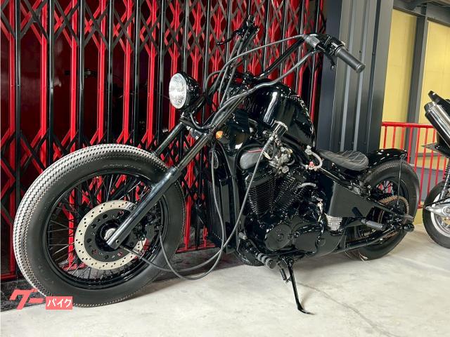 ホンダ スティード400 フルブラックカスタム｜BIKE LINE