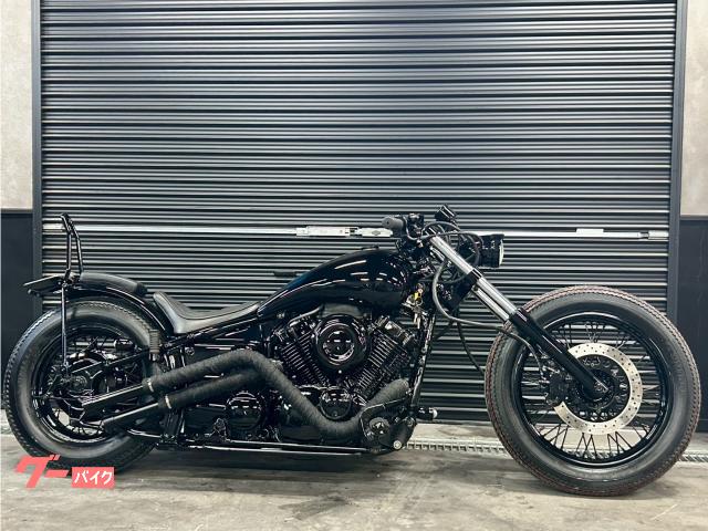 ドラッグスター400 ニューロッド タイヤ新品 グラインダー塗装