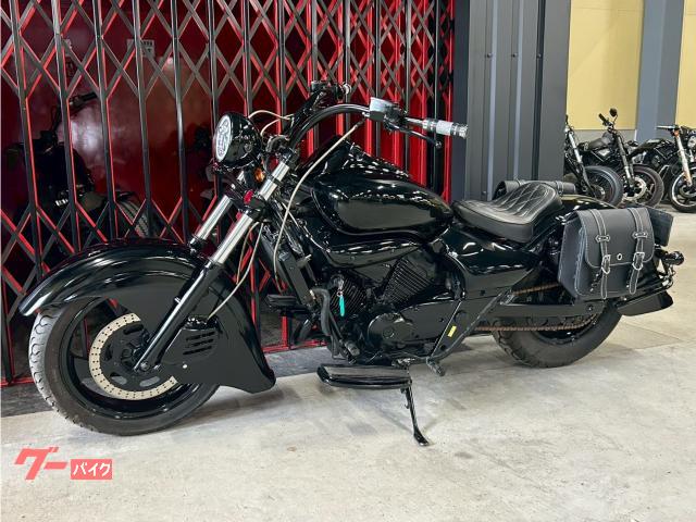 カワサキ エリミネーター250V フルブラックカスタム｜BIKE