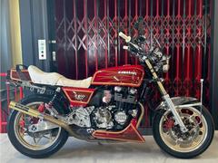 ゼファーχ ゼファー400 ホイール塗装 足回り塗装 ボトムケース塗装