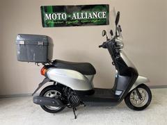 ホンダ　タクト・ベーシック　２０１７年製造　アサヒ風防製シールド　リヤボックス　サイドスタンド　バッテリー新品　ＡＦ７９モデル