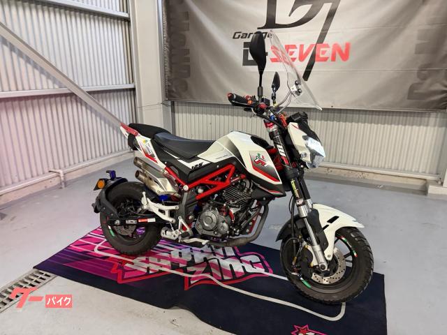 TNT125 低走行　カスタム済　試乗可　車両交換も物によっては要相談 BENELLI TNT125｜GARAGE D7 ～ガレージ・ディー