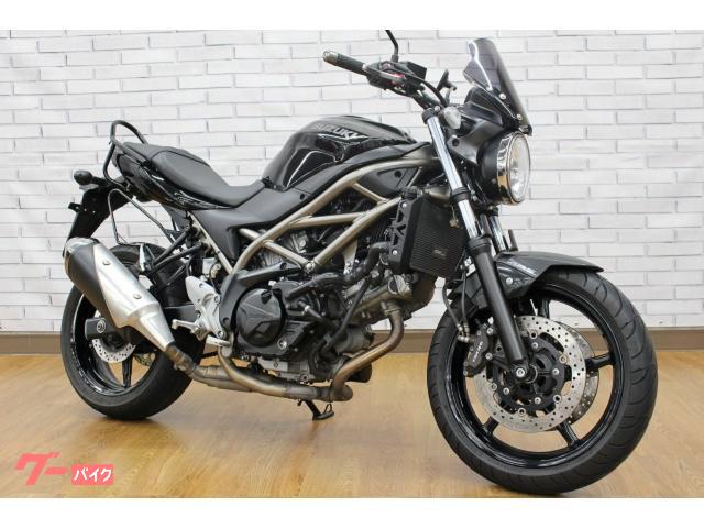 ＳＶ６５０　グラブバー／バイザー／ＥＴＣ／メットホルダー／サイドバックステー