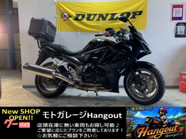Bandit1250F 一体型ETC スマホホルダー 二口USB 社外レバー