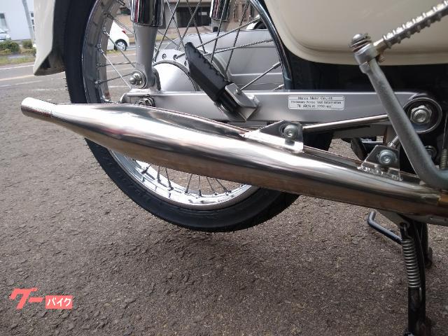 ホンダ スーパーカブ110 JA44 社外マフラー フロントキャリア