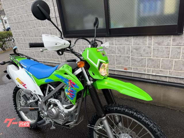 カワサキ KLX150L ワンオーナー ハンドガード＆リアキャリア