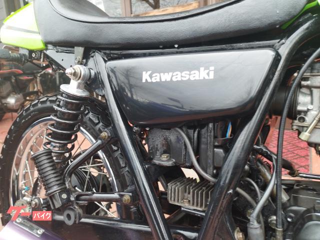 カワサキ 250TR BJ250F キャブ車 社外マフラー付き カワサキ 250TR BJ250F キャブ車 社外マフラー付き