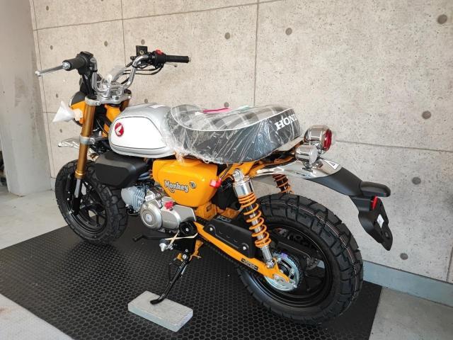 ほぼ新車!)モンキー125 4速MT ABS付 33万円 自賠責1年