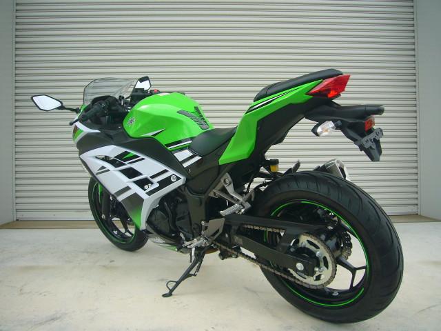 公式販売カワサキ　NINJA 250A / EX250L /8４08 KM /30周年記念モデル/全国配送可 /千葉県より 126cc-250cc