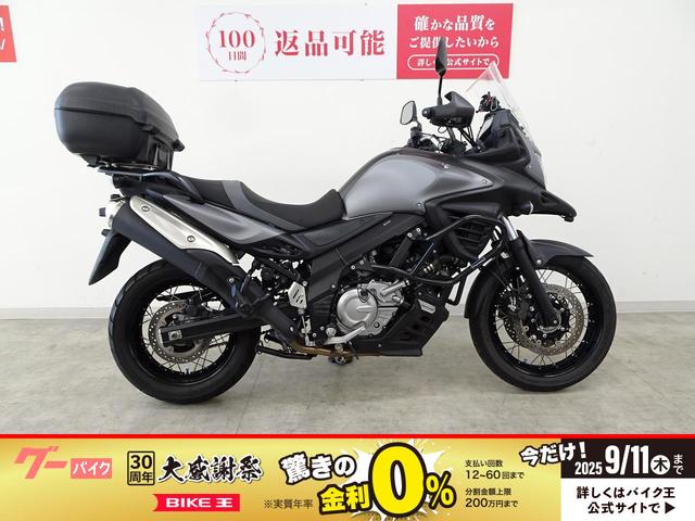 Ｖ−ストローム６５０ＸＴ　リアボックス　ＳＷ−ＭＯＴＥＣＨエンジンガード　ナックルガード