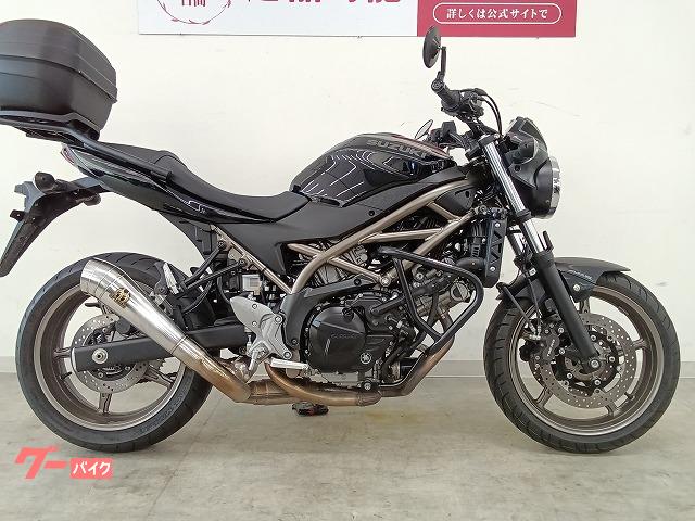 スズキ SV650 SP忠男サイレンサー／リアキャリア