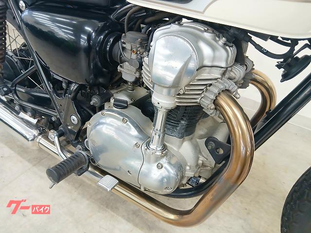 カワサキ W400 POSH製ステンレスキャプトンマフラー／2008