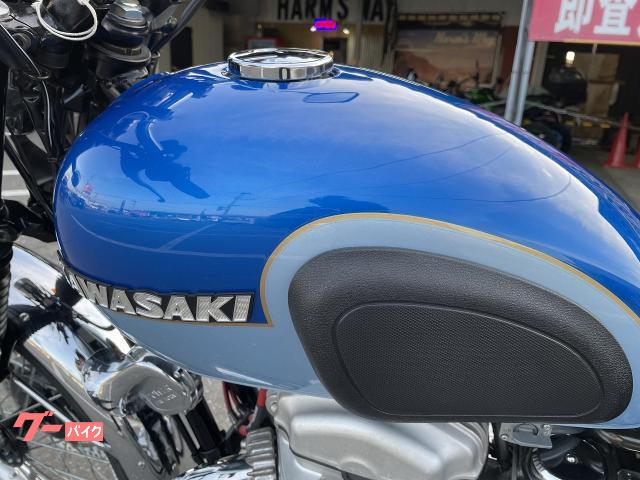 カワサキ W650 LOWハンドル ETC分離型装着 OP