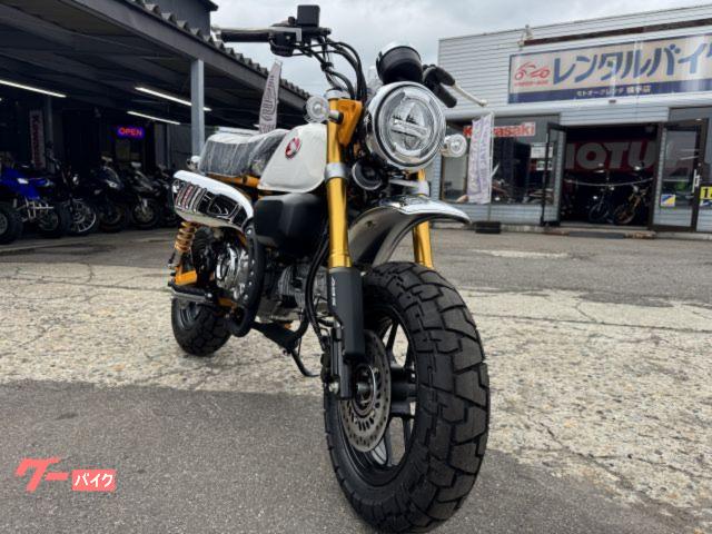 ホンダ モンキー125 新車 JB05 チェック柄シート No3659