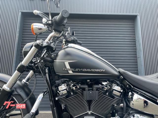 ＨＡＲＬＥＹ－ＤＡＶＩＤＳＯＮ ＦＸＢＲ ソフテイル ブレイクアウト １１７ 色替えブラックデニム １オーナー車 純正マスタッシュエンジンガード｜オリンパスモーターサイクル  旧ハーレーダビッドソン仙台｜新車・中古バイクなら【グーバイク】