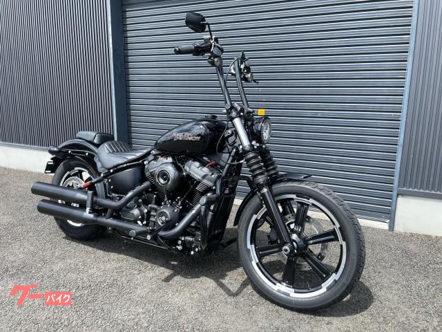 ＦＸＢＢ　ソフテイルストリートボブ　チゼルハンドル　アルミホイール仕様　前後トラックテック仕様