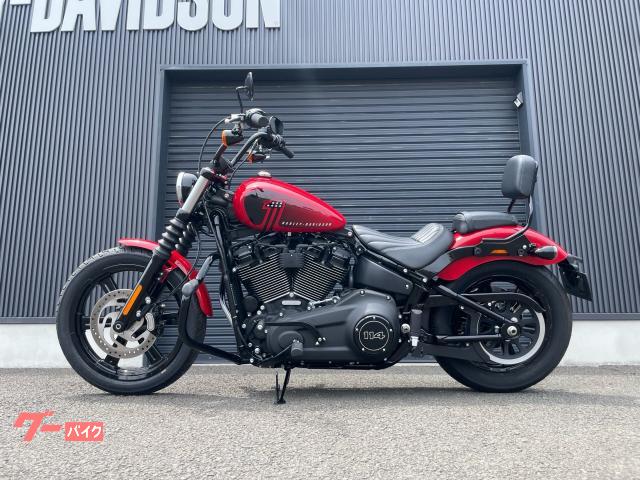 ホンバイク　ストンプラス　黒赤　福岡取引限定　値下げ不可 HARLEY－DAVIDSON FXBBS ソフテイルストリートボブ