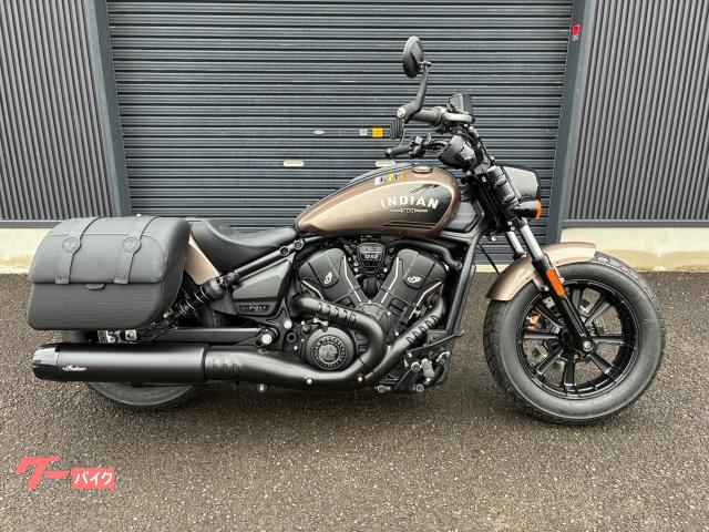 インディアン スカウトボバー　 純正オプション　サイドバック INDIAN スカウト ボバー リミテッド＋テック 純正サドルバッグ付