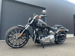 ＨＡＲＬＥＹ−ＤＡＶＩＤＳＯＮ　ＦＸＢＲ　ソフテイル　ブレイクアウト　１１７　ブラックデニム　１オーナー車　純正マスタッシュエンジンガード