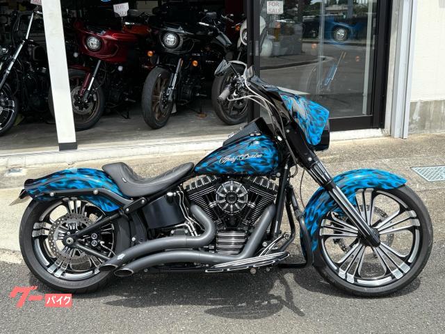 ＦＬＳＴＦ　ファットボーイ　フルカスタム　前後ＰＭホイール＆ブレーキ　コンプリートカスタム