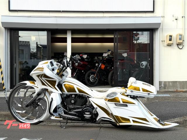 ダイナワイドグライドバガーカスタム三拍子不具合無し付属品多数 HARLEY－DAVIDSON FLTRXS ロードグライド