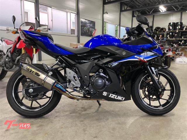 スズキ ＧＳＸ２５０Ｒ オーバーレーシング製サイレンサー オーバー製