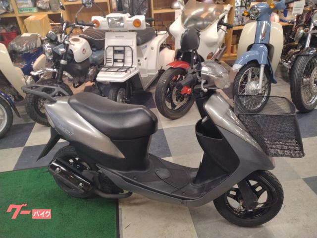 レッツII　２サイクル　カゴ付　前後タイヤ新品　グリップ新品