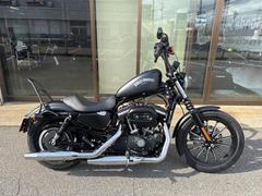 ＨＡＲＬＥＹ−ＤＡＶＩＤＳＯＮ　ＸＬ８８３Ｎ　アイアン　ブラックデニム　ＲＳＤハンドル　タンクリフトアップ　イグニッションコイル移設　シーシーバー