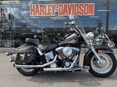 ＨＡＲＬＥＹ−ＤＡＶＩＤＳＯＮ　ＦＬＳＴＣ　ヘリテイジソフテイルクラシック　エボリューション最終モデル　社外マフラー　ＥＴＣ装着
