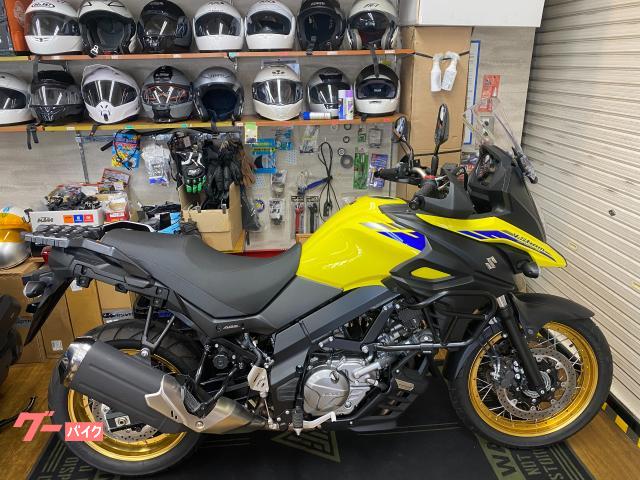 Ｖ−ストローム６５０ＸＴ　ＥＴＣ車載器・エンジンガード装備