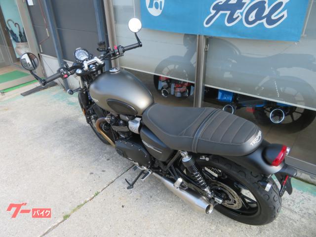 TRIUMPH ストリートツイン　純正オプションマフラー　バンス＆ハインズ　中古 トライアンフ ストリートツイン(16~18)（バンス&ハインズ S/O）
