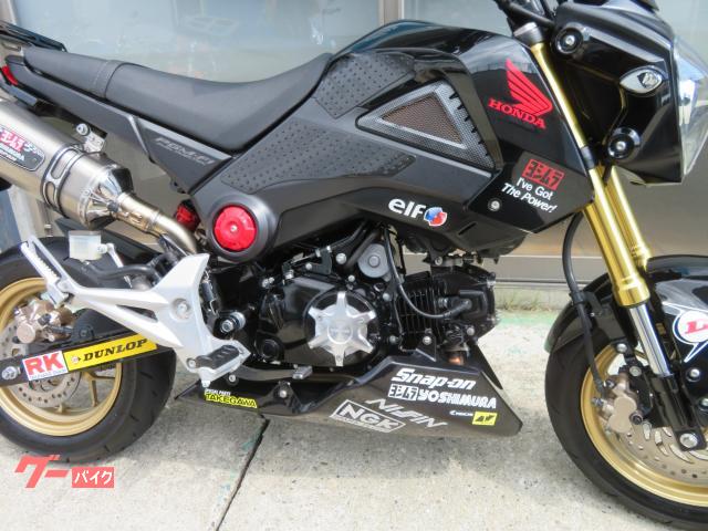 商談中ホンダ グロム美品！室内保管！ HONDA グロム「バイクを宿舎に