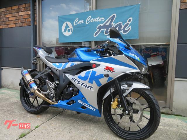 ＧＳＸ−Ｒ１２５　フルエキ　フォグランプ　ドラレコ　フェンダーレス