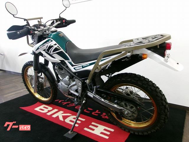 セロー250　2012年モデル　1オーナーナックルガード付き！！、しかも安心の品質評価4点のAJ認定評価書付き！ ヤマハ セロー２５０ フロントガードキャリア付／スクリーン付