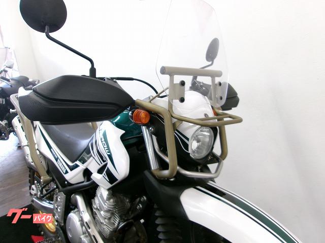 セロー250　2012年モデル　1オーナーナックルガード付き！！、しかも安心の品質評価4点のAJ認定評価書付き！ ヤマハ セロー２５０ フロントガードキャリア付／スクリーン付