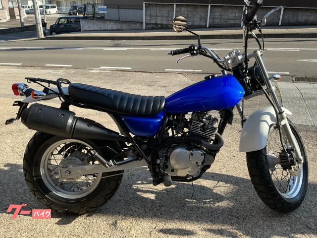 スズキ バンバン200 社外シート アップハンドル｜オートショップ