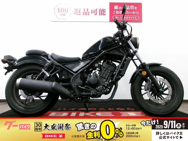 レブル２５０　サイドバック・ステー装備／ノーマル車／２０１９年