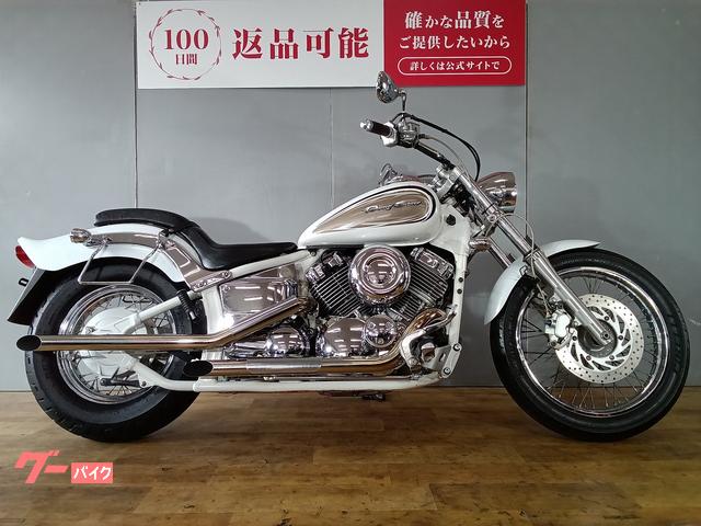 ヤマハ　ドラックスター400　マフラー　スラッシュカット　中古品 YAMAHA（ヤマハ） ステンレス スラッシュカットマフラー ドラッグ