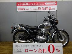 カワサキ　Ｗ４００　フルエキマフラー　リキャリア　スクリーン　２００７年モデル