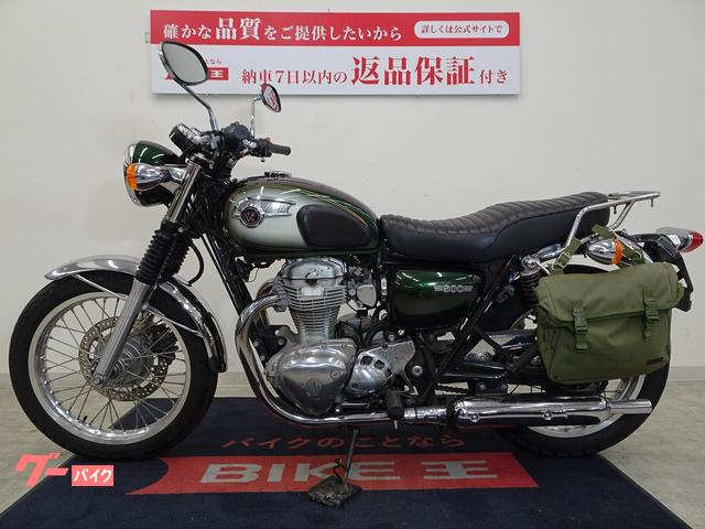 カワサキ W800 リアキャリア・サイドバック付き｜バイク王