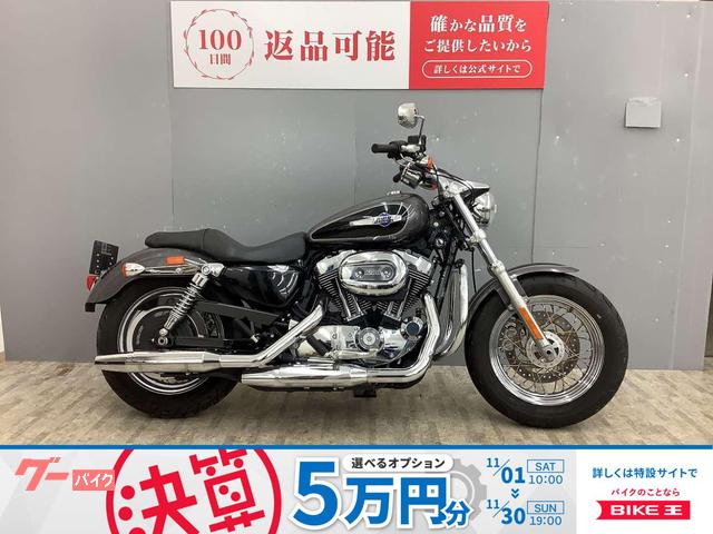 ＸＬ１２００Ｃ　カスタム　　スポーツスター１２００カスタム　エンジンガード・サドルバッグステー付き