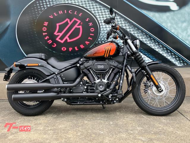 ＦＸＢＢＳ　ソフテイルストリートボブ１１４　車検２年付　低走行　ＥＴＣ　エンジンガード