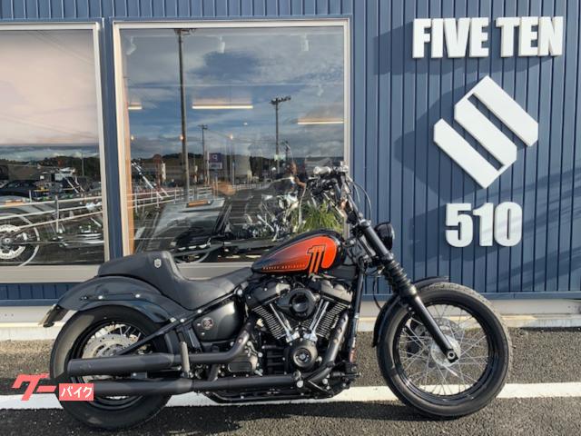 ＦＸＢＢＳ　ソフテイルストリートボブ１１４　Ｔ−ＭＡＮ２００ハイカム＆チューニング・吸排気カスタム済　ワンオーナー
