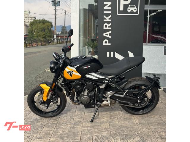 トライデント６６０／新型２０２５モデル／クイックシフター／スマホ連携機能／クルーズコントロール／スポーツモード