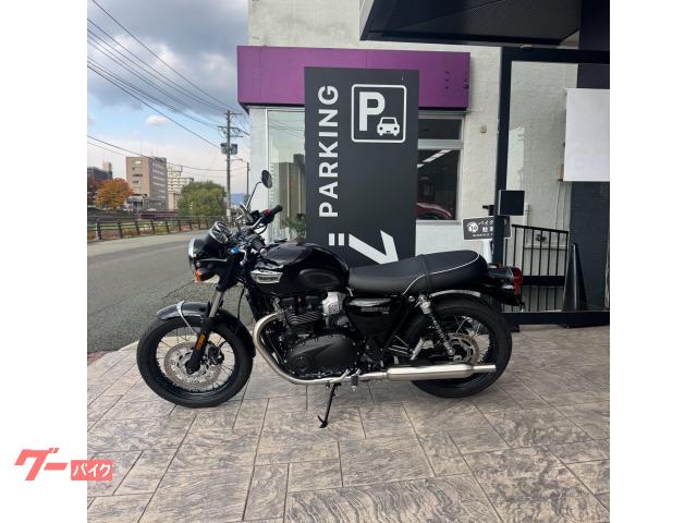 ボンネビルＴ１００／新車２０２５モデル／ブラック／ハロゲン／ダブルメーター