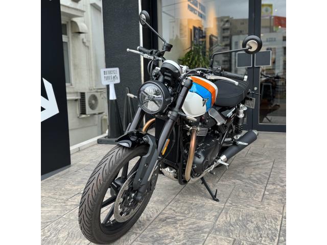 スピードツイン900 2025年モデル 純正オプション付属