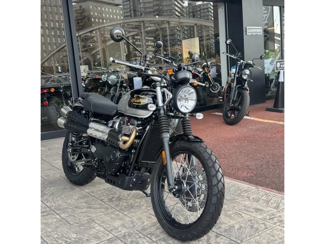 スクランブラー900IconEdition／2025限定モデル／サファイアブラック アルミニウムシルバー