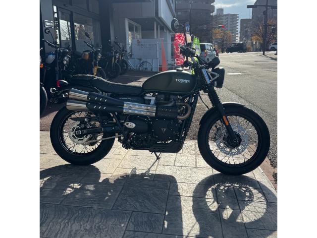 スクランブラー900／2025モデル／マットカーキ