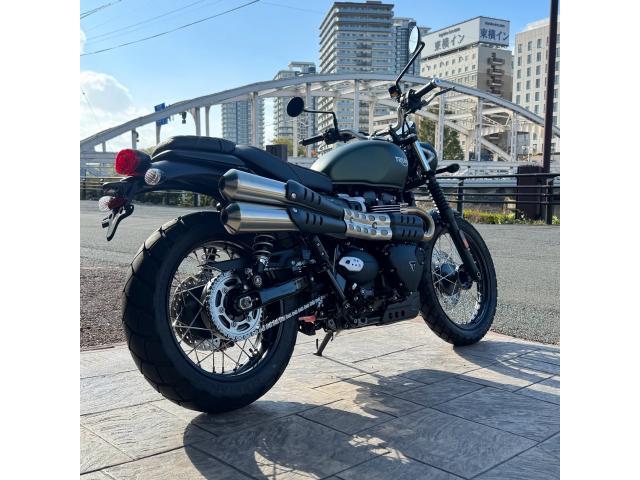 スクランブラー900／2025モデル／マットカーキ